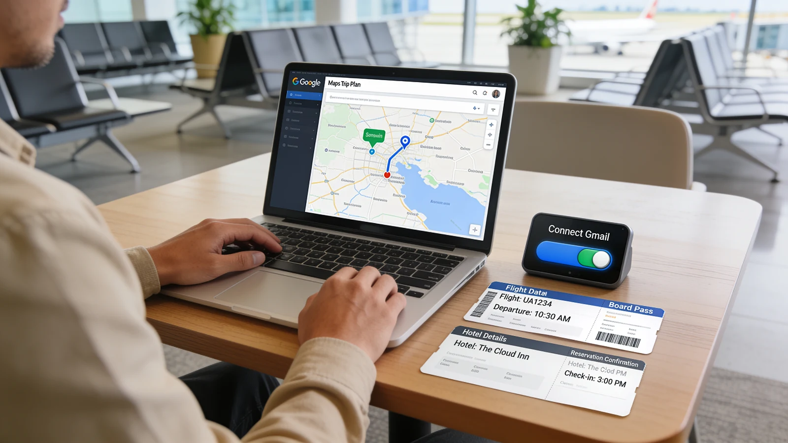 Optionale Gmail-Verbindung in Ask Maps mit klarer Nutzerkontrolle