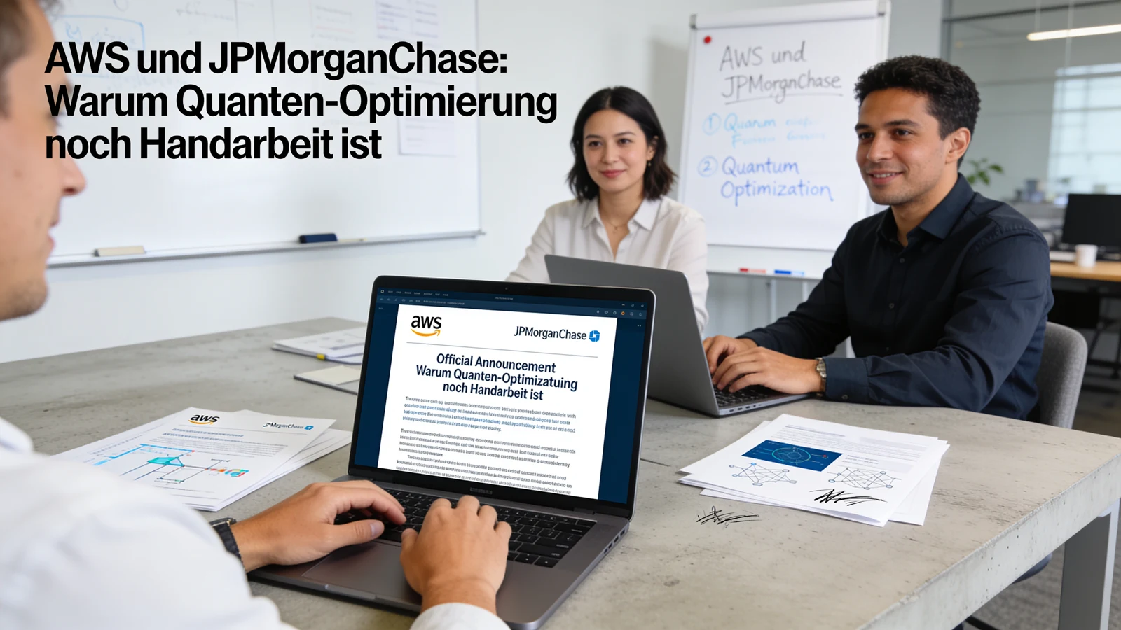 AWS und JPMorganChase: Warum Quanten-Optimierung noch Handarbeit ist