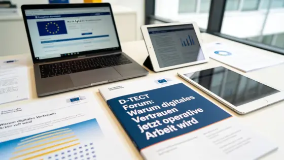 D-TECT Forum: Warum digitales Vertrauen jetzt operative Arbeit wird