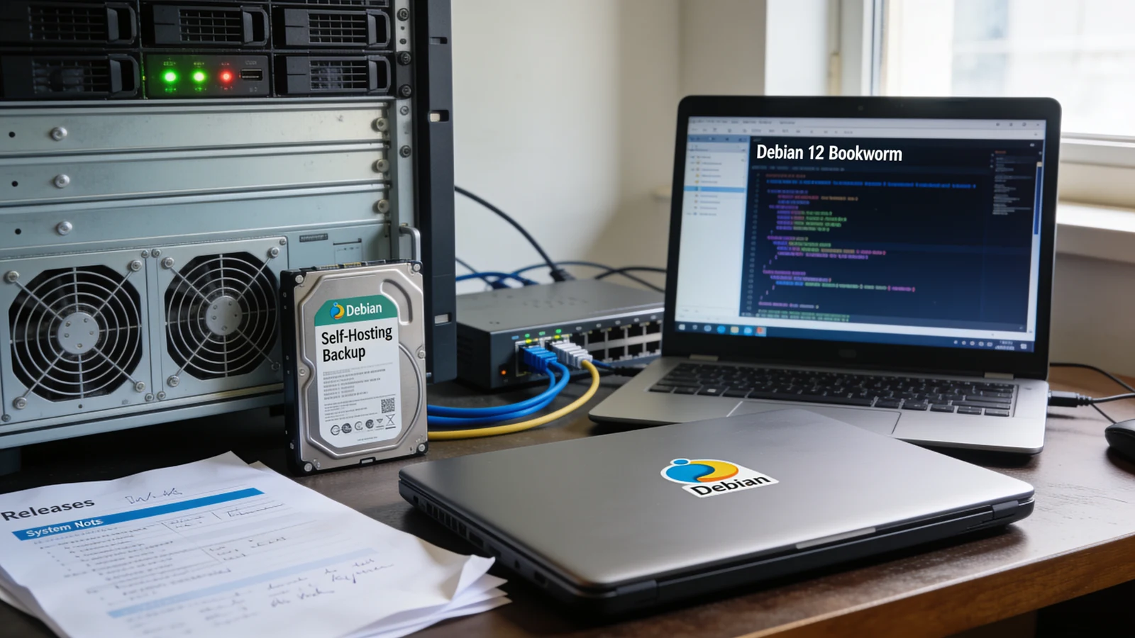 Debian Server-Praxis: Warum Release-Disziplin Self-Hosting schützt