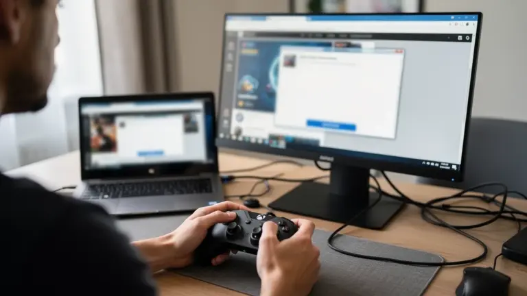 Cloud Gaming im Browser am Arbeitsplatz