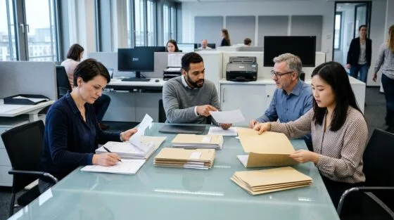ECM mit KI bei der gemeinsamen Dokumentenprüfung