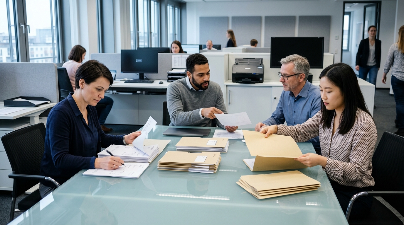 ECM mit KI bei der gemeinsamen Dokumentenprüfung