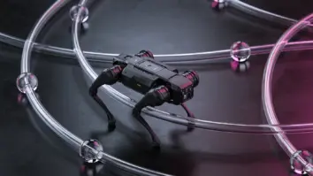 Roboter-Crawler in einem Netzwerk aus transparenten Datenpfaden