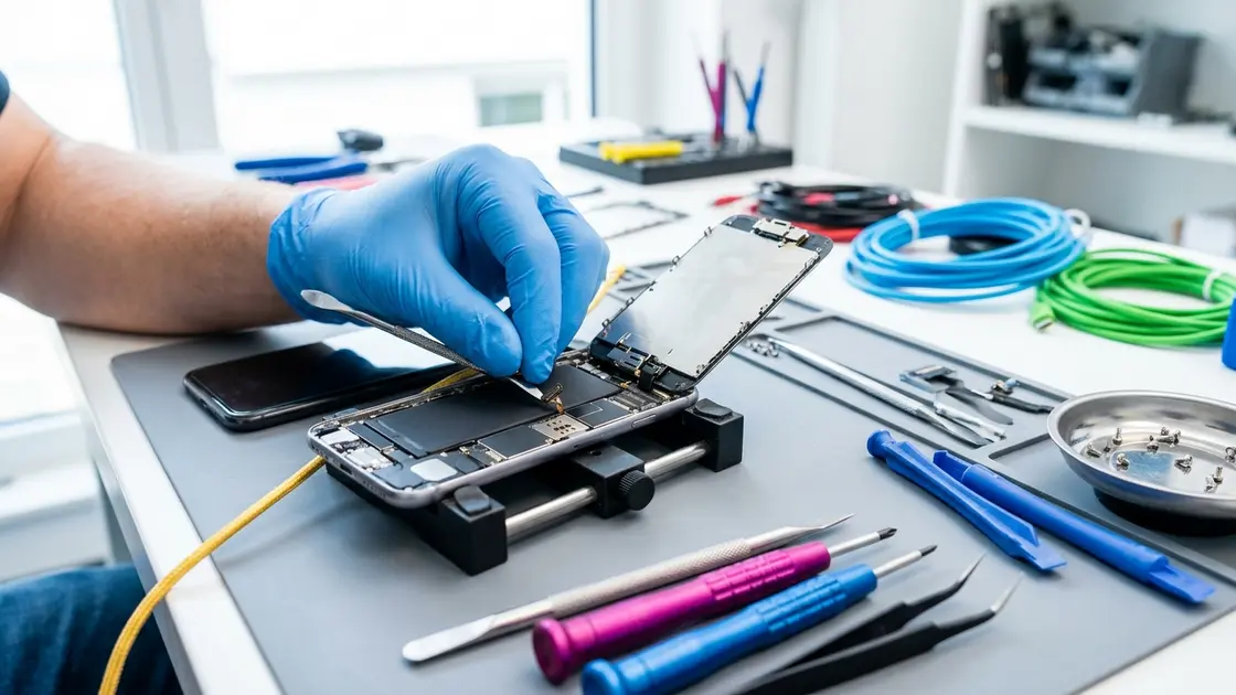 Offener Mini-PC symbolisiert den Flatpak System-Helper im Hintergrundbetrieb
