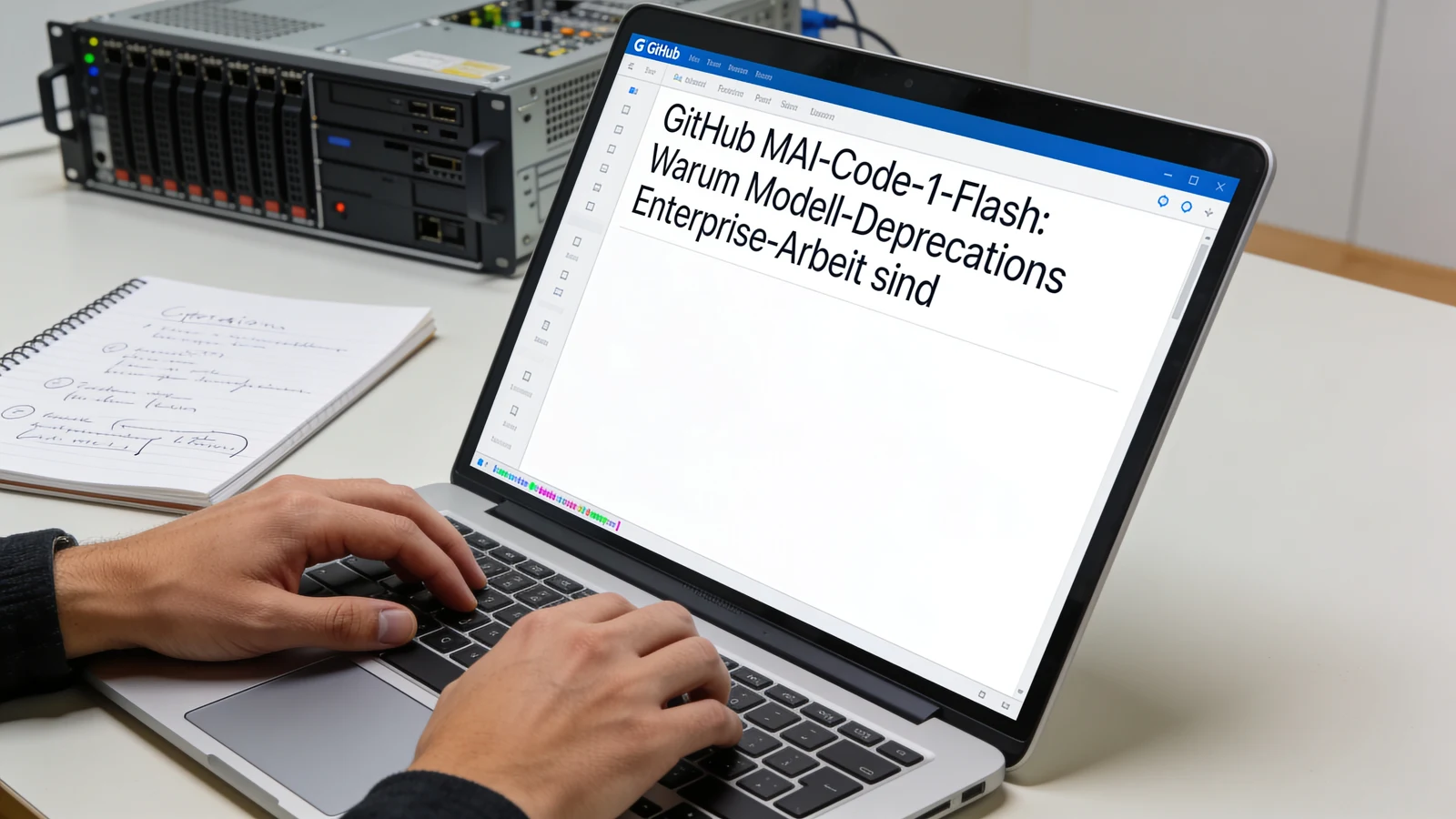 GitHub MAI-Code-1-Flash: Warum Modell-Deprecations Enterprise-Arbeit sind im Praxiskontext
