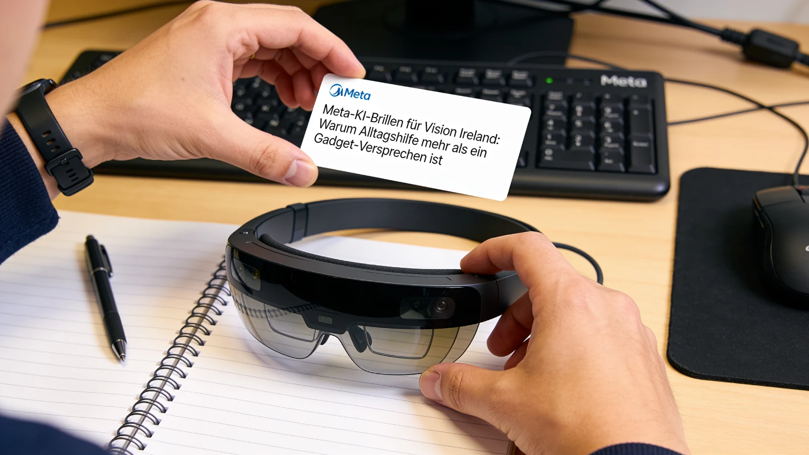 Meta-KI-Brillen für Vision Ireland: Warum diese Spende mehr ist als ein Gadget-Versprechen im Praxiskontext