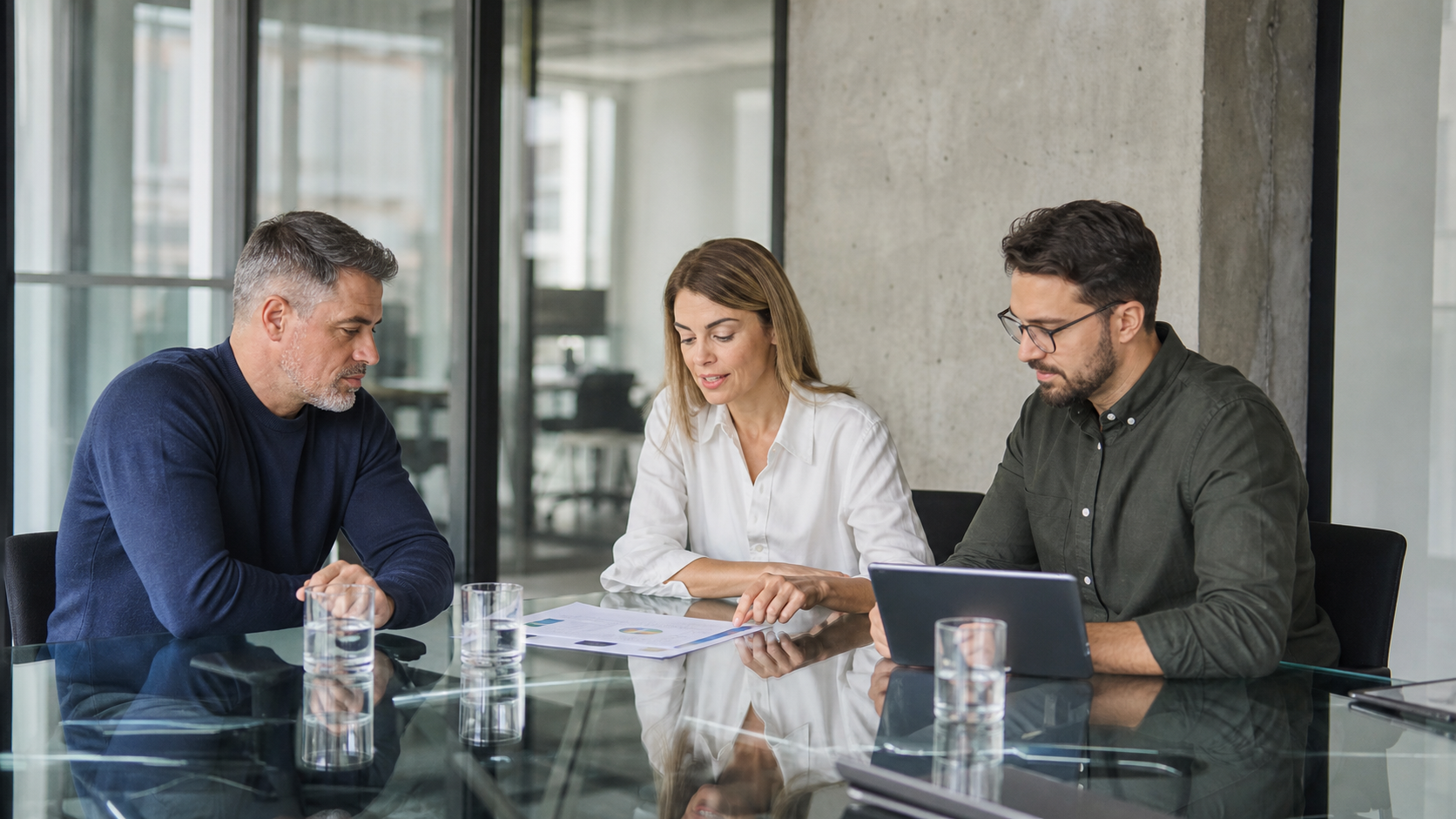 KI-Führungsteam mit Open Executive