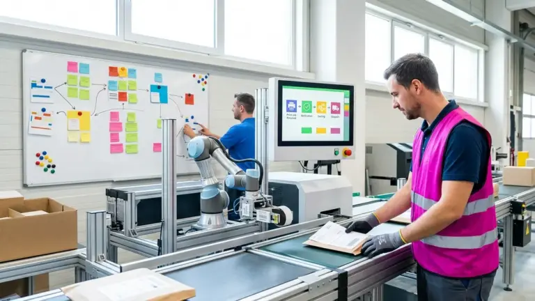 PaperCut, CVE-2026-82078, CVE-2026-81578 – Warnsymbol auf einem Drucker-Bedienfeld als Sinnbild für die PaperCut Sicherheitslücke
