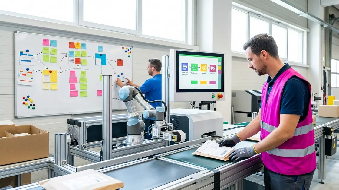 PaperCut, CVE-2026-82078, CVE-2026-81578 – Warnsymbol auf einem Drucker-Bedienfeld als Sinnbild für die PaperCut Sicherheitslücke