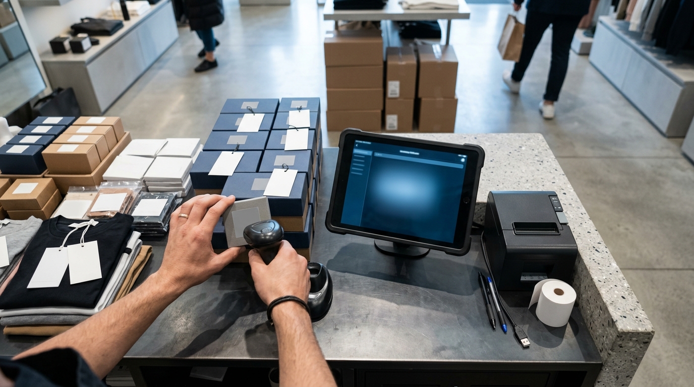 Kassensysteme im Point of Sale beim Artikel-Scan