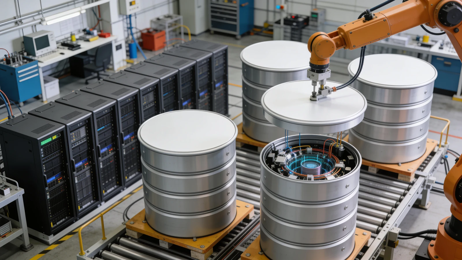 Textfreie technische Szene zu PostgreSQL 18.6 Sicherheitsupdate.