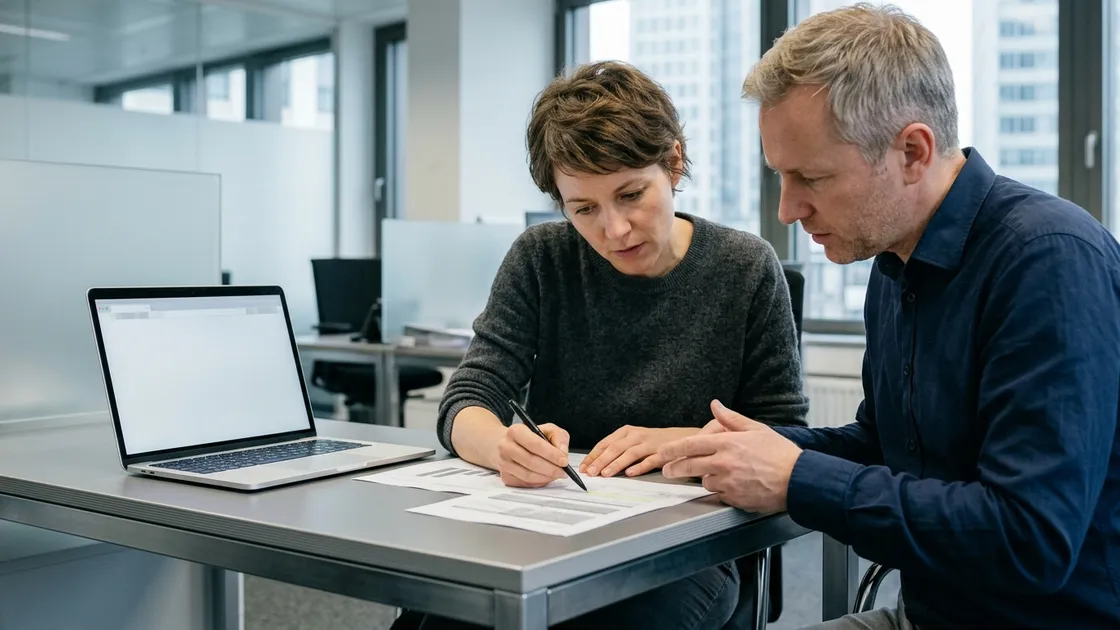 KI-Arbeit im Team bei der gemeinsamen Prüfung von Quellen