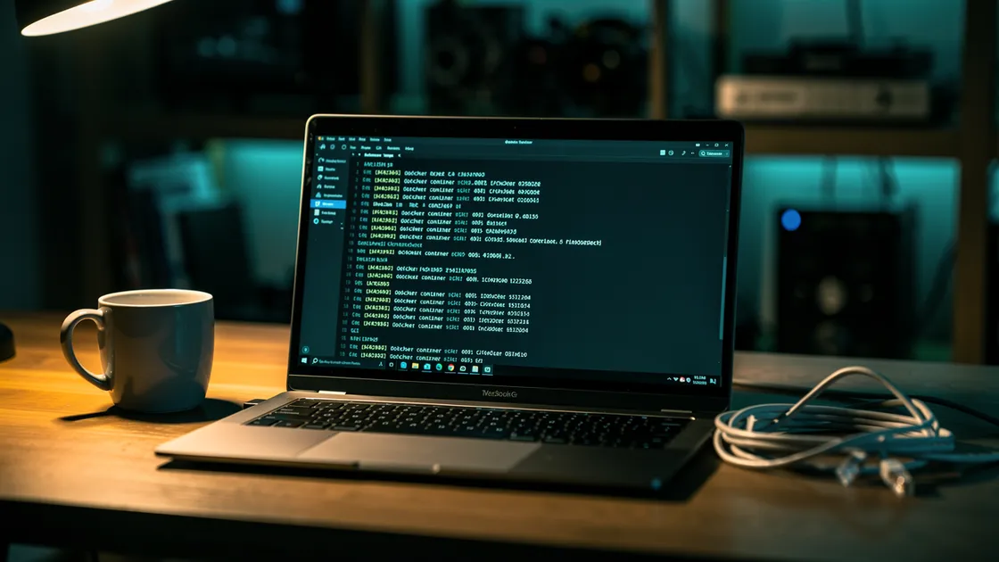 Linux VPS Docker Terminal Self-Hosting Symbolbild