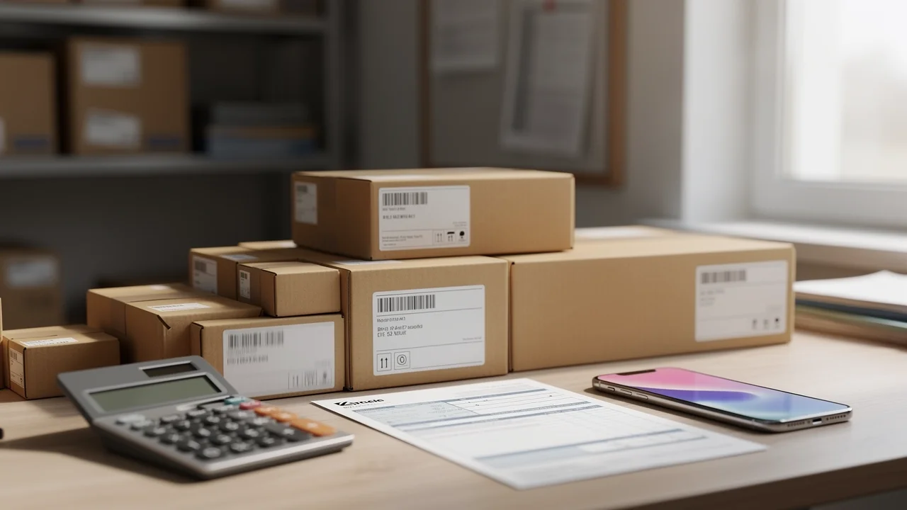 Zoll Plattform Checkout Pakete