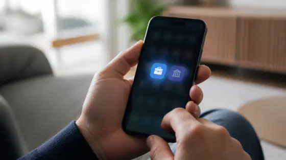 Android Work-Profil Koffer Banking-Klon