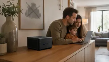 Mini-PC und Familien-Laptop ohne Cloud
