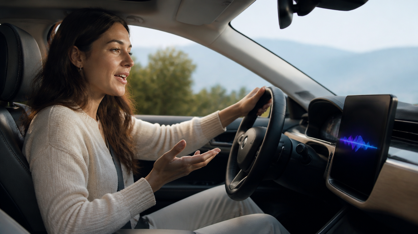 CarPlay: Gemini in Google Maps: Fahrerin stellt während der Fahrt eine Frage per Stimme