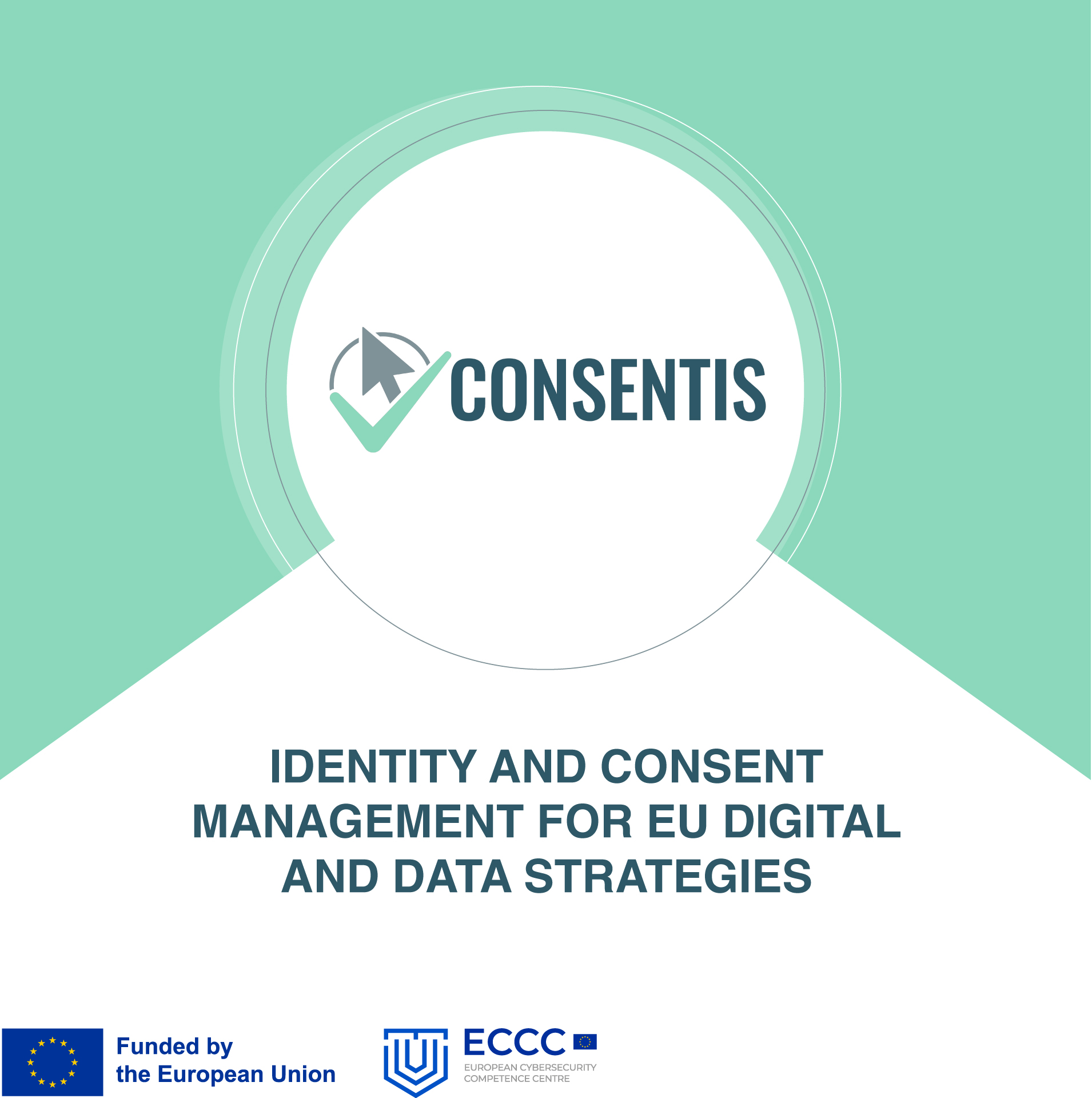 Digitales Vertrauen: CONSENTIS-Projektgrafik zur Datenkontrolle