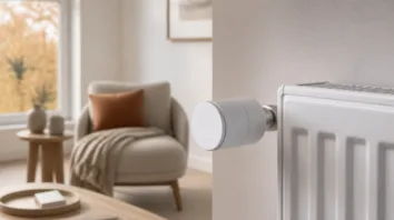 Gekipptes Fenster über einem Heizkörper als Symbolbild für die neue KI-Fenstererkennung von tado