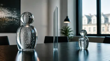 Zwei Modellfiguren mit Barriere dazwischen als Sinnbild für Distillation-Abwehr