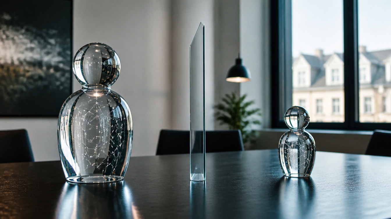 Zwei Modellfiguren mit Barriere dazwischen als Sinnbild für Distillation-Abwehr
