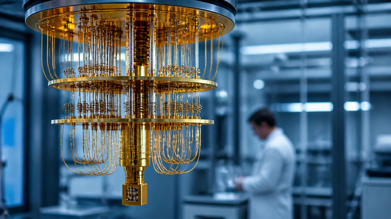 QSolid: Supraleitender Quantenchip im Labor