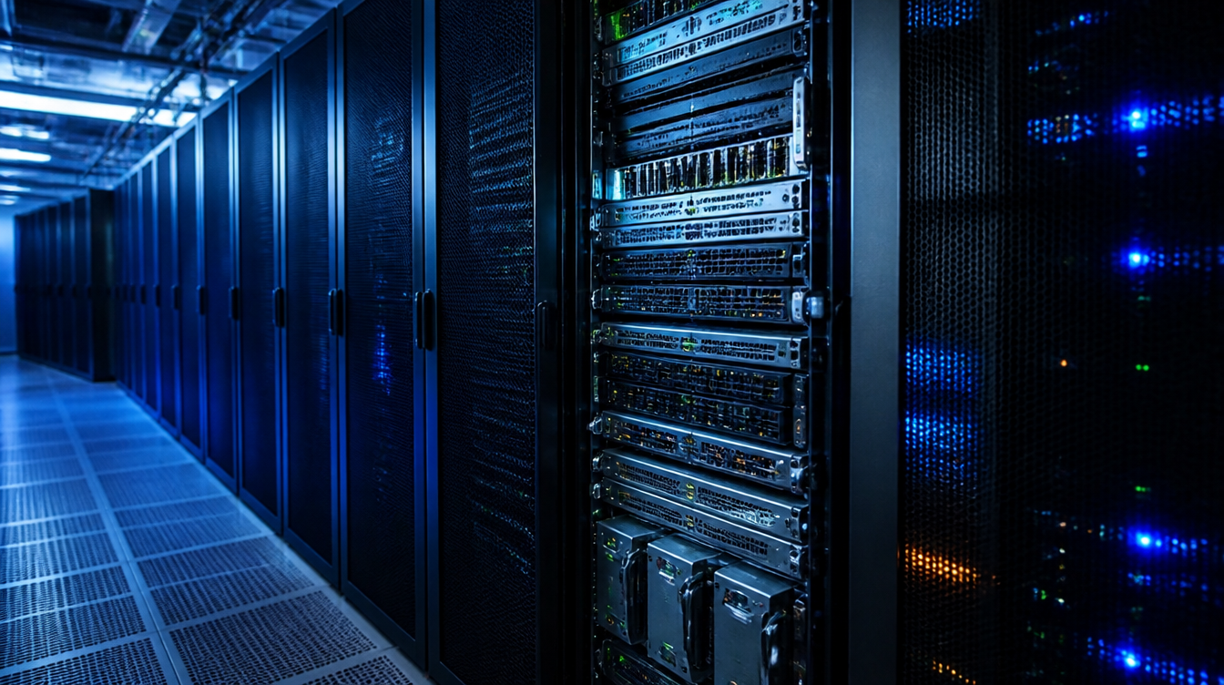 Serverschrank mit KVM-Hosts, deren Kernel wegen PwnEscape aktualisiert werden muss