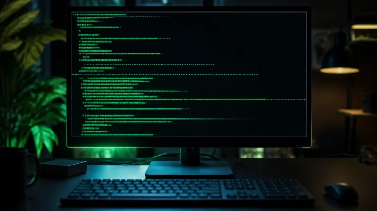 Terminal mit Textausgabe als Symbolbild für den öffentlichen Umgang von curl mit Sicherheitslücken.