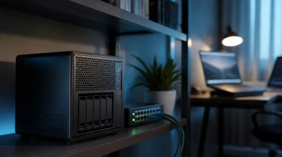 Server-Rack als Symbolbild für eine Nextcloud-Installation mit Collabora Built-in CODE Server