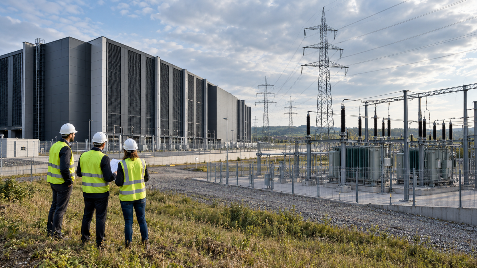 Rechenzentren: Netzanschluss als Engpass beim Ausbau