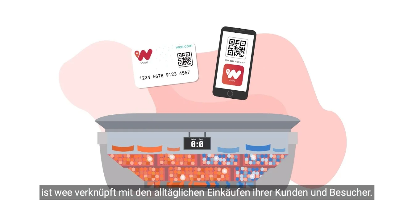wee Arena Summit - wee stellt auf dem wee ARENA SUMMIT weltweit erstes offenes Stadion-Bezahlsystem vor