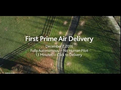 Amazon Drohne Auslieferung - Amazon Drohne – erste erfolgreiche Auslieferung dauerte 13 Minuten