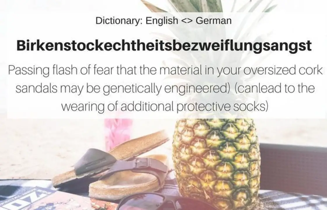 Birkenstockechtheitsbezweiflungsangst