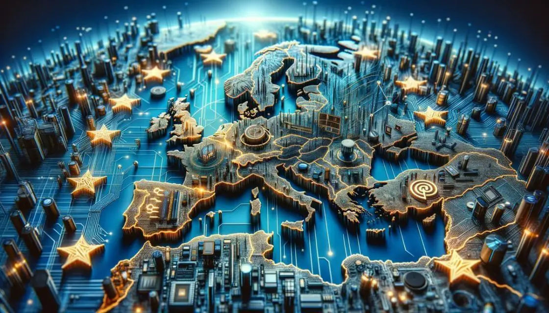 Europa-mit-digitalen-Netzwerken
