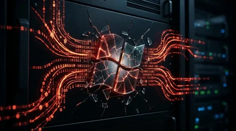 BlueHammer Zero-Day Lücke in Windows 11 visualisiert