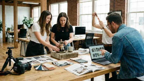 Content Commerce Redaktion Online Shop