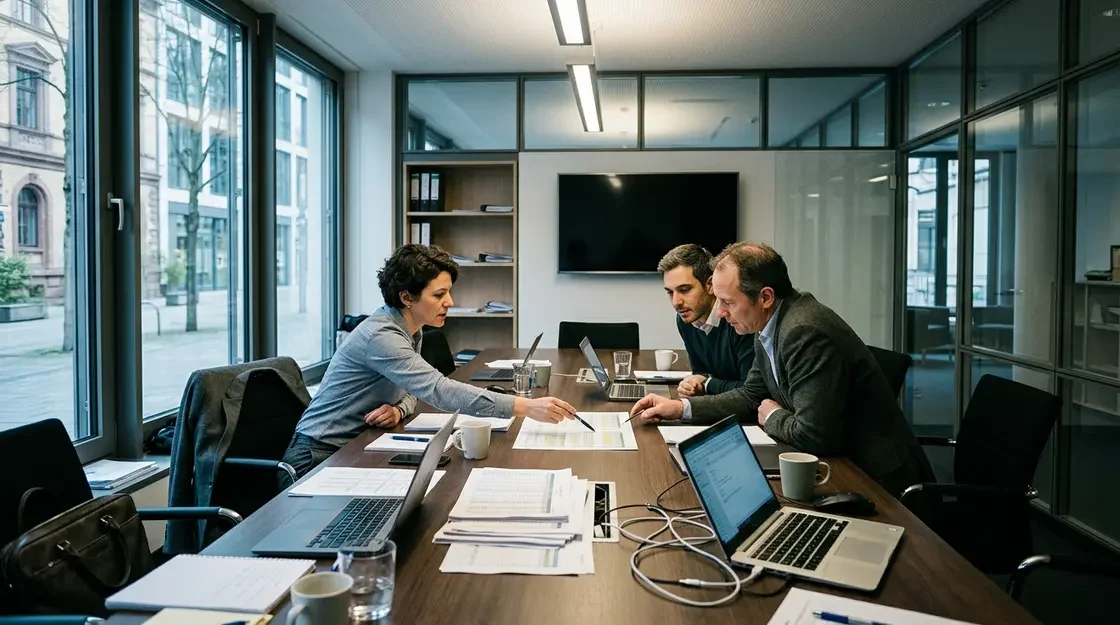 Copilot Enterprise, AI Licensing – Copilot Enterprise Pricing Kalkulation im Unternehmens-Meeting