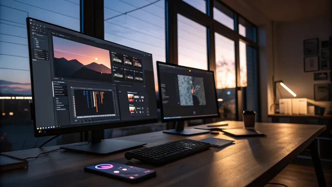 Dark Mode Design UI UX App Interface Entwicklung