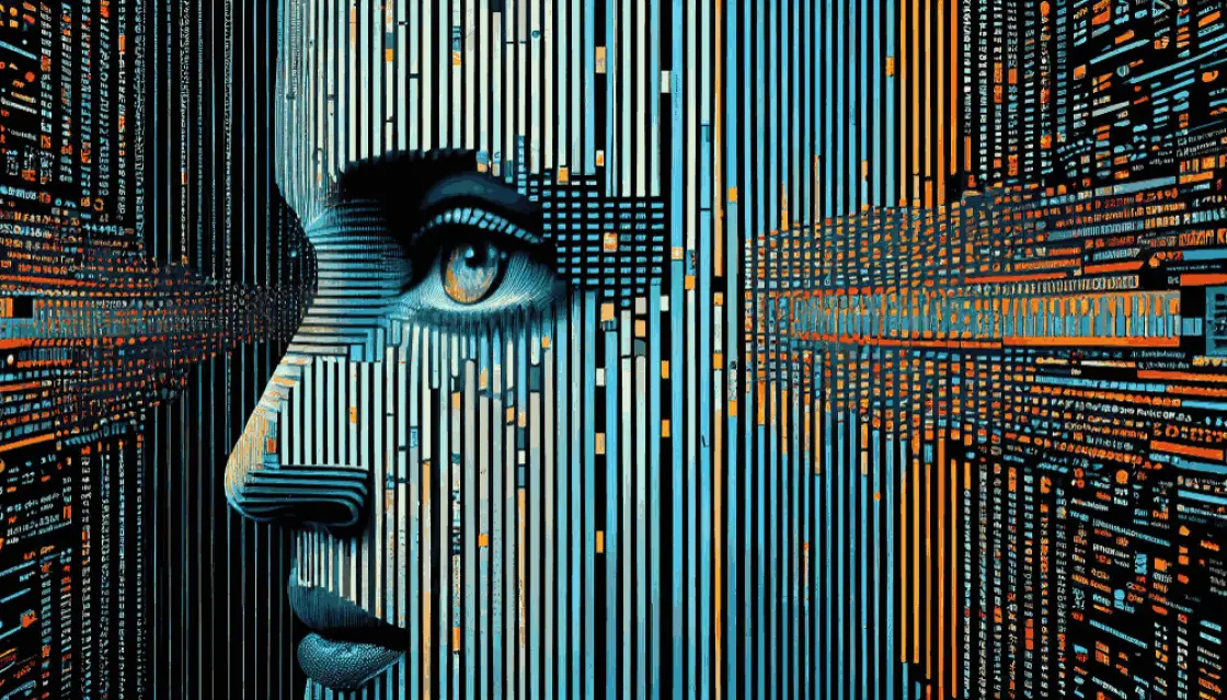 futuristic-computer-graphic-glowing-human-face-generative-ai