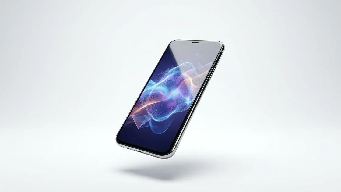 Gemini Android Apps: Smartphone mit KI-Oberfläche zeigt dynamische Inhalte