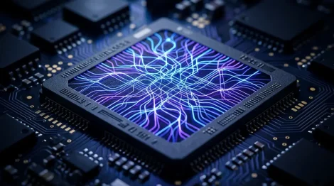 On-Device KI Chip in einem modernen Smartphone – Neural Processing Unit
