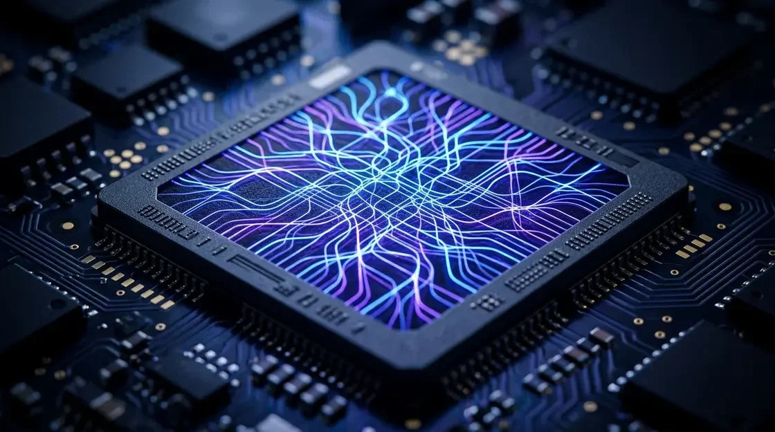 On-Device KI Chip in einem modernen Smartphone – Neural Processing Unit