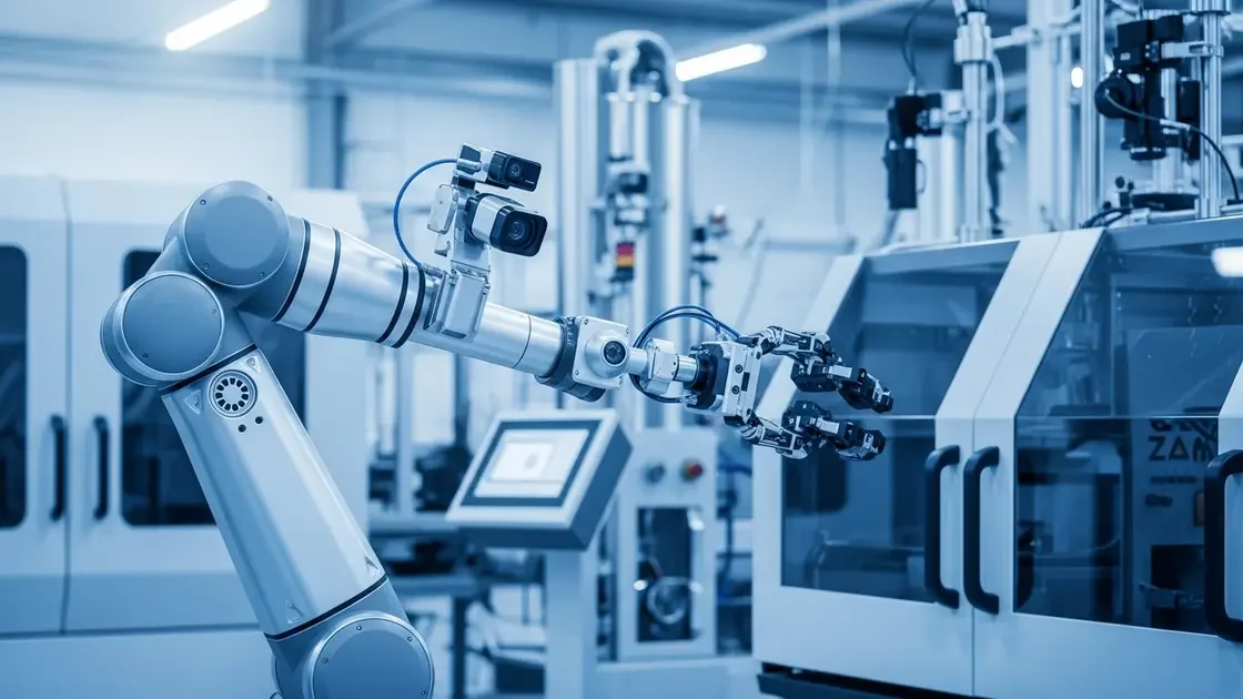 Physical AI Roboter in moderner Fabrik